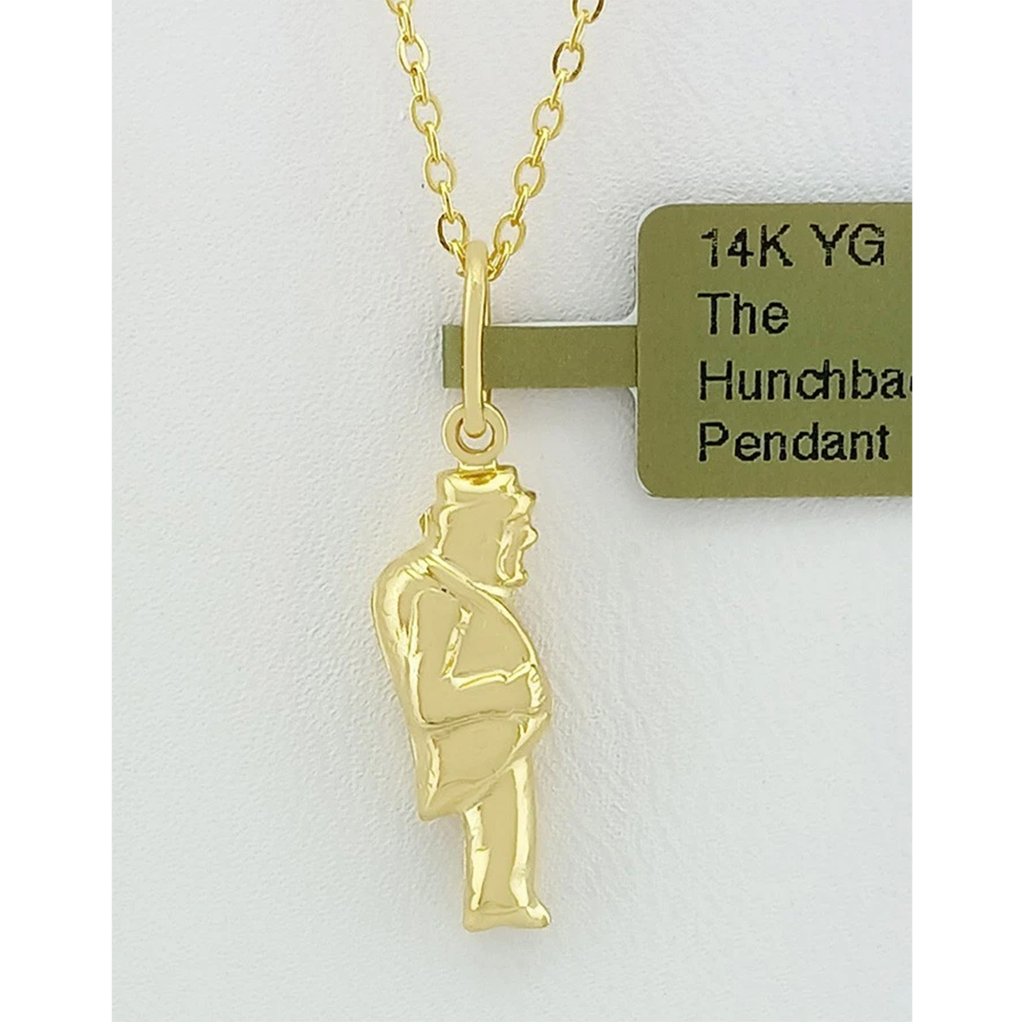 The Hunchback Pendant 14k Yellow Gold